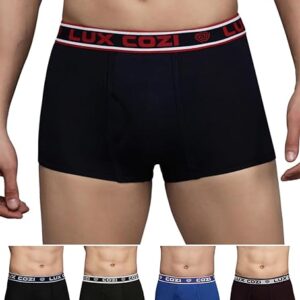 Lux Cozi Men's Cotton Boxers (Pack of 5) (8904209873286_COZI_Bigshot_SLP_DRW_85 Prints May Vary)