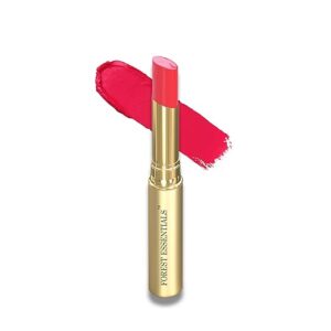 Forest Essentials Tinted Lip Serum Madhu Rasa Gulaab Jal | Natural Moisturizing Lip Tint for Women| Rose Red Tint| 2.2 g