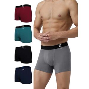 XYXX Men's Aero Super Combed Cotton Regular Fit Solid Antibacterial Trunk
